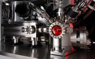 Photo of J105 SIMS analysis and prep chambers