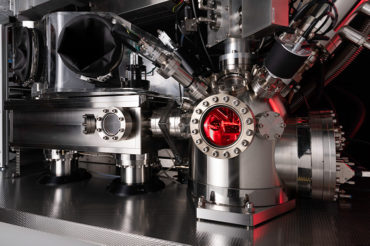 Photo of J105 SIMS analysis and prep chambers